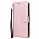 For OPPO A5 Pro 4G / 5G Global 3-Card Slots Multifunctional Leather Phone Case(Rose Gold) - 2