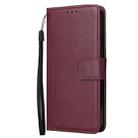 For OPPO A5 Pro 4G / 5G Global 3-Card Slots Multifunctional Leather Phone Case(Wine Red) - 2