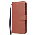 For OPPO Reno14 5G Global 3-Card Slots Multifunctional Leather Phone Case(Brown) - 2