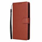 For Realme C33 Multifunctional Horizontal Flip Leather Phone Case with Three Card Slot(Brown) - 2