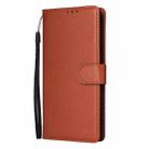 For Realme 13 Pro 5G 3-Card Slots Multifunctional Leather Phone Case(Brown) - 2