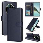 For Realme 13 Pro 5G 3-Card Slots Multifunctional Leather Phone Case(Navy Blue) - 1