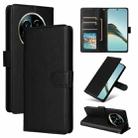 For Realme 13 Pro 5G 3-Card Slots Multifunctional Leather Phone Case(Black) - 1