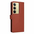 For Realme C75 4G / 14X 5G Global 3-Card Slots Multifunctional Leather Phone Case(Brown) - 3