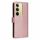 For Realme C75 4G / 14X 5G Global 3-Card Slots Multifunctional Leather Phone Case(Rose Gold) - 3