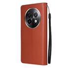 For Realme 13+ 5G 3-Card Slots Multifunctional Leather Phone Case(Brown) - 3