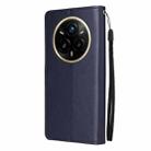 For Realme 14 Pro+ 5G Global 3-Card Slots Multifunctional Leather Phone Case(Navy Blue) - 3
