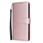For Realme 14 Pro+ 5G Global 3-Card Slots Multifunctional Leather Phone Case(Rose Gold) - 2