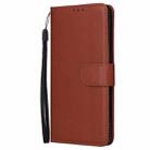 For Realme 14 5G 3-Card Slots Multifunctional Leather Phone Case(Brown) - 2