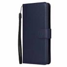 For Realme 14 5G 3-Card Slots Multifunctional Leather Phone Case(Navy Blue) - 2