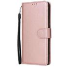 For Realme 14 5G 3-Card Slots Multifunctional Leather Phone Case(Rose Gold) - 2
