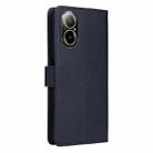 For Realme 12 Lite 4G 3-Card Slots Multifunctional Leather Phone Case(Navy Blue) - 3