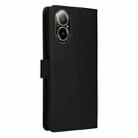 For Realme 12 Lite 4G 3-Card Slots Multifunctional Leather Phone Case(Black) - 3