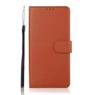 For Realme C65 4G 3-Card Slots Multifunctional Leather Phone Case(Brown) - 2