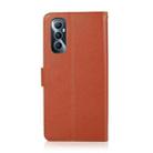 For Realme C65 4G 3-Card Slots Multifunctional Leather Phone Case(Brown) - 3