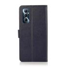 For Realme C65 4G 3-Card Slots Multifunctional Leather Phone Case(Navy Blue) - 3