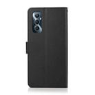 For Realme C65 4G 3-Card Slots Multifunctional Leather Phone Case(Black) - 3