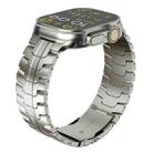 For Apple Watch Series 5 40mm Double Lock Buckle Turtle Titanium Steel Watch Band(Titanium) - 2