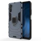 For Huawei Maimang 9 PC + TPU Anti-fall Protective Case with Magnetic Ring Holder(Navy Blue) - 1