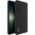 For Sony Xperia 1 VI IMAK UC-3 Series Shockproof Frosted TPU Phone Case(Black) - 1