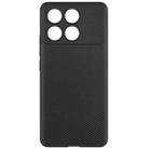 For Xiaomi Redmi K70E 5G imak 0.7mm Ultra Thin Ripple Texture Phone Case(Black) - 2