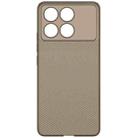 For Xiaomi Redmi K70E 5G imak 0.7mm Ultra Thin Ripple Texture Phone Case(Transparent Black) - 2