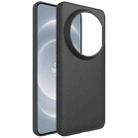 For Xiaomi 14 Ultra 5G imak 0.7mm Ultra Thin Ripple Texture Phone Case(Black) - 1