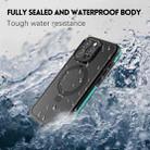 For iPhone 15 RedPepper IP68 Waterproof MagSafe Magnetic Holder Phone Case(Blue) - 3