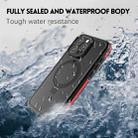 For iPhone 15 RedPepper IP68 Waterproof MagSafe Magnetic Holder Phone Case(Red) - 3
