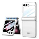 For Samsung Galaxy Z Flip6 GKK Integrated Magnetic Full Coverage Folding Phone Case(Silver) - 1