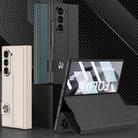 For Samsung Galaxy Z Fold6 GKK Integrated Flip Leather Phone Case(Black) - 2