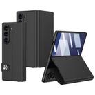For Samsung Galaxy Z Fold7 5G GKK Integrated Flip Leather Phone Case(Black) - 1