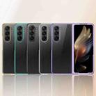 For Samsung Galaxy Z Fold6 6D Electroplating PC Shockproof Phone Case(Purple) - 2