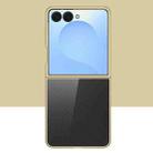 For Samsung Galaxy Z Flip7 6D Electroplating PC Shockproof Phone Case(Gold) - 2