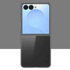 For Samsung Galaxy Z Flip7 6D Electroplating PC Shockproof Phone Case(Black) - 2