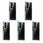 For Samsung Galaxy Z Fold7 5G Three Parts 6D Electroplating PC Shockproof Phone Case(Green) - 2