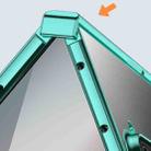 For Samsung Galaxy Z Fold7 5G Three Parts 6D Electroplating PC Shockproof Phone Case(Green) - 3