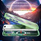 For iPhone 15 Plus Colorful MagSafe Magnetic PC Hybrid TPU Phone Case(Green) - 3