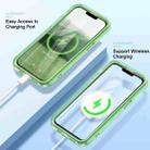 For iPhone 13 Pro Max Colorful MagSafe Magnetic PC + TPU Phone Case(Green) - 2