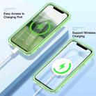 For iPhone 13 Colorful MagSafe Magnetic PC + TPU Phone Case(Green) - 2