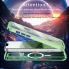 For iPhone 13 Colorful MagSafe Magnetic PC + TPU Phone Case(Green) - 3