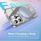 For iPhone 16 Pro Colorful MagSafe Magnetic PC Hybrid TPU Phone Case(Grey) - 2