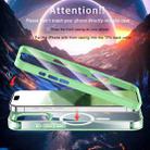 For iPhone 16 Pro Colorful MagSafe Magnetic PC Hybrid TPU Phone Case(Green) - 3