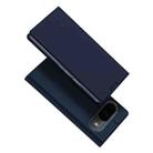 For Google Pixel 9 / 9 Pro DUX DUCIS Skin Pro Series Horizontal Flip Phone Leather Case(Blue) - 1