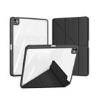 For iPad Pro 13 2024 DUX DUCIS Magi Series Smart Leather Tablet Case(Black) - 1