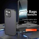 For OnePlus 13T Armor Precise Hole PC Hybrid TPU Phone Case(Frosted Black) - 2