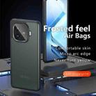 For vivo Y200 GT / iQOO Z9 Turbo Armor Big Pore PC Hybrid TPU Phone Case(Frosted Black) - 2