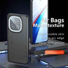 For vivo iQOO 13 Armor Big Pore PC Hybrid TPU Phone Case(Frosted Black) - 2