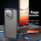 For vivo iQOO Z10 Turbo / Z10 Turbo Pro Armor Big Pore PC Hybrid TPU Phone Case(Frosted Black) - 2