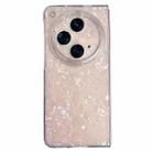 For OPPO Find N3 Pearlescent Shell Texture Phone Case(Pink) - 1
